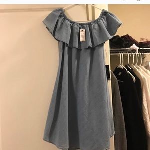 Express Off shoulder dress